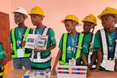 Factory Visit Ashaiman No. 4 JHS at Tropical Cable