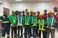 Factory Visit Ashaiman No. 4 JHS at Tropical Cable