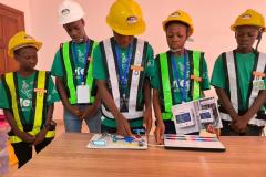 Factory Visit Ashaiman No. 4 JHS at Tropical Cable