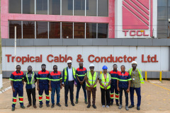 GRIDCo team visit to the Tropical Cable factory