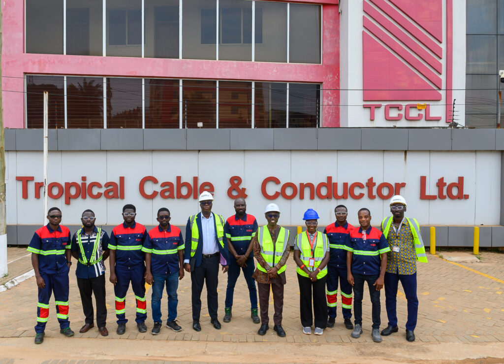 GRIDCo team visit to the Tropical Cable factory